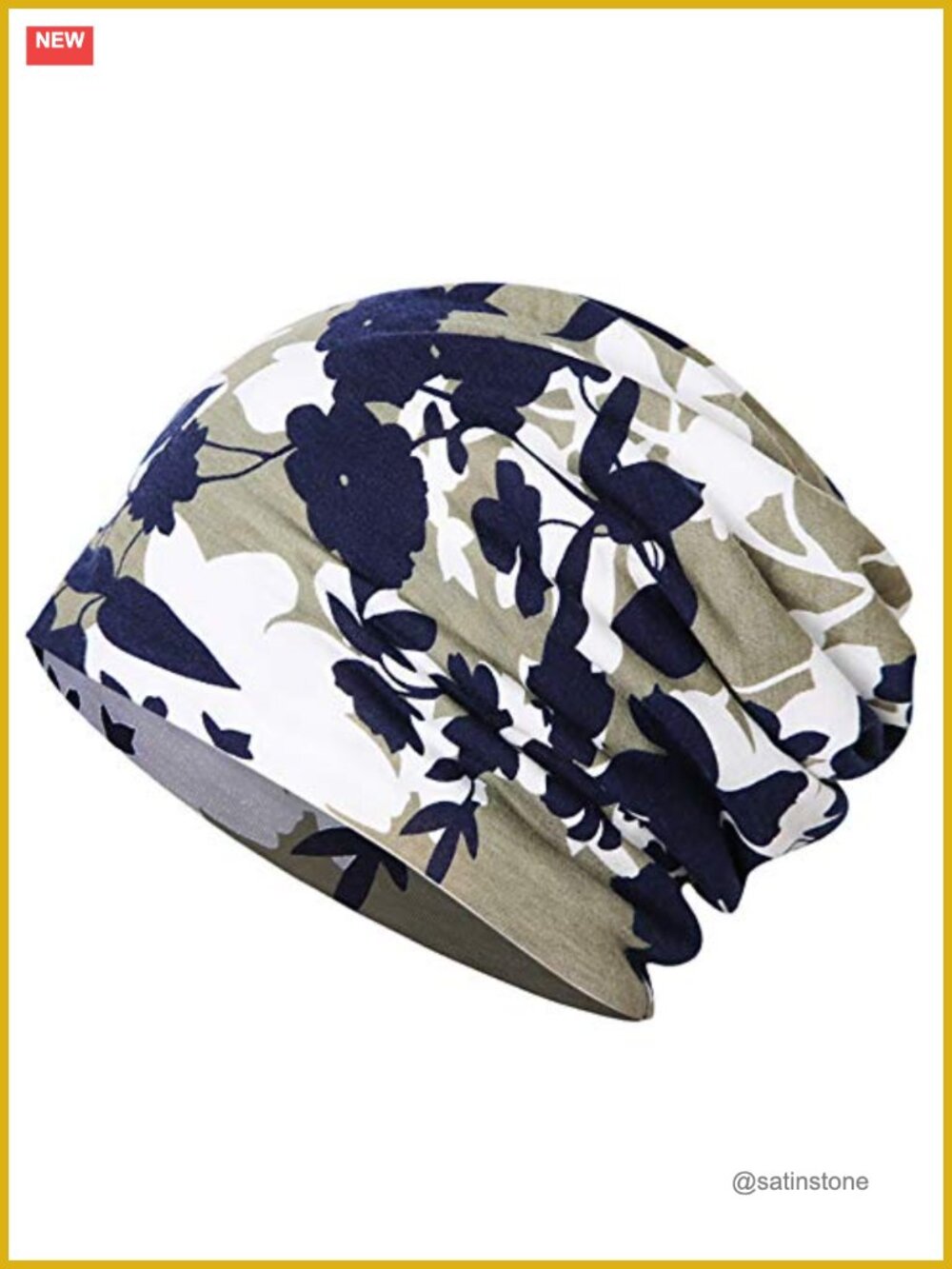 Womens Slouchy Beanie Soft Chemo Headwear Breathable Cancer Cap